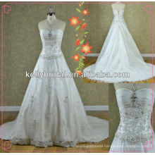 2014 the most populer embroidered bridal wedding New style